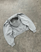 Load image into Gallery viewer, HEATHER GREY “WISCONSIN” RUSSELL HOODIE - 1990S

