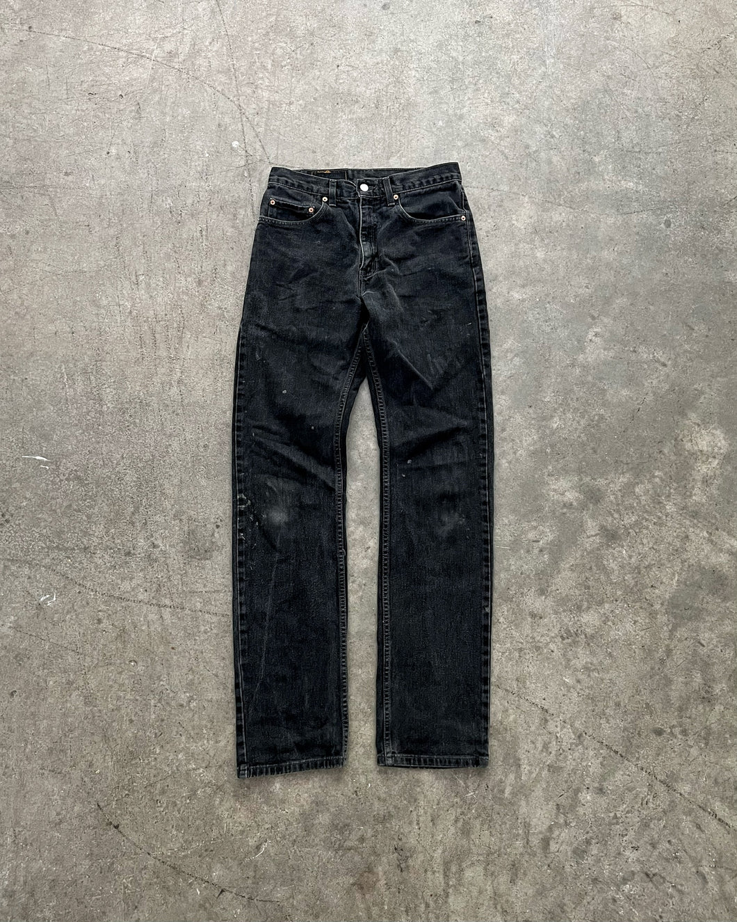 LEVI’S 505 FADED BLACK JEANS - 1990S