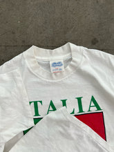 Load image into Gallery viewer, SINGLE STITCHED “ITALIA” WHITE TEE - 1990S
