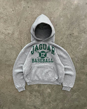 Load image into Gallery viewer, HEATHER GREY “JAGUAR BASEBALL” RUSSELL HOODIE - 1990S
