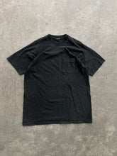 Load image into Gallery viewer, SINGLE STITCHED FADED BLACK POCKET TEE - 1990S
