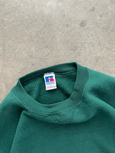 Load image into Gallery viewer, FADED FOREST GREEN RUSSELL SWEATSHIRT - 1990S
