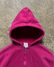 Load image into Gallery viewer, CROPPED RUSSELL ZIP UP HOODIE - 1990S
