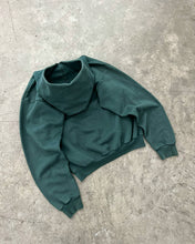 Load image into Gallery viewer, FADED DEEP FOREST GREEN HOODIE - 1990S
