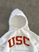 Load image into Gallery viewer, CLOUD WHITE “USC” RUSSELL HOODIE - 1990S
