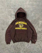 Load image into Gallery viewer, FADED BROWN “BENGALS BASKETBALL” HEAVYWEIGHT HOODIE - 1990S
