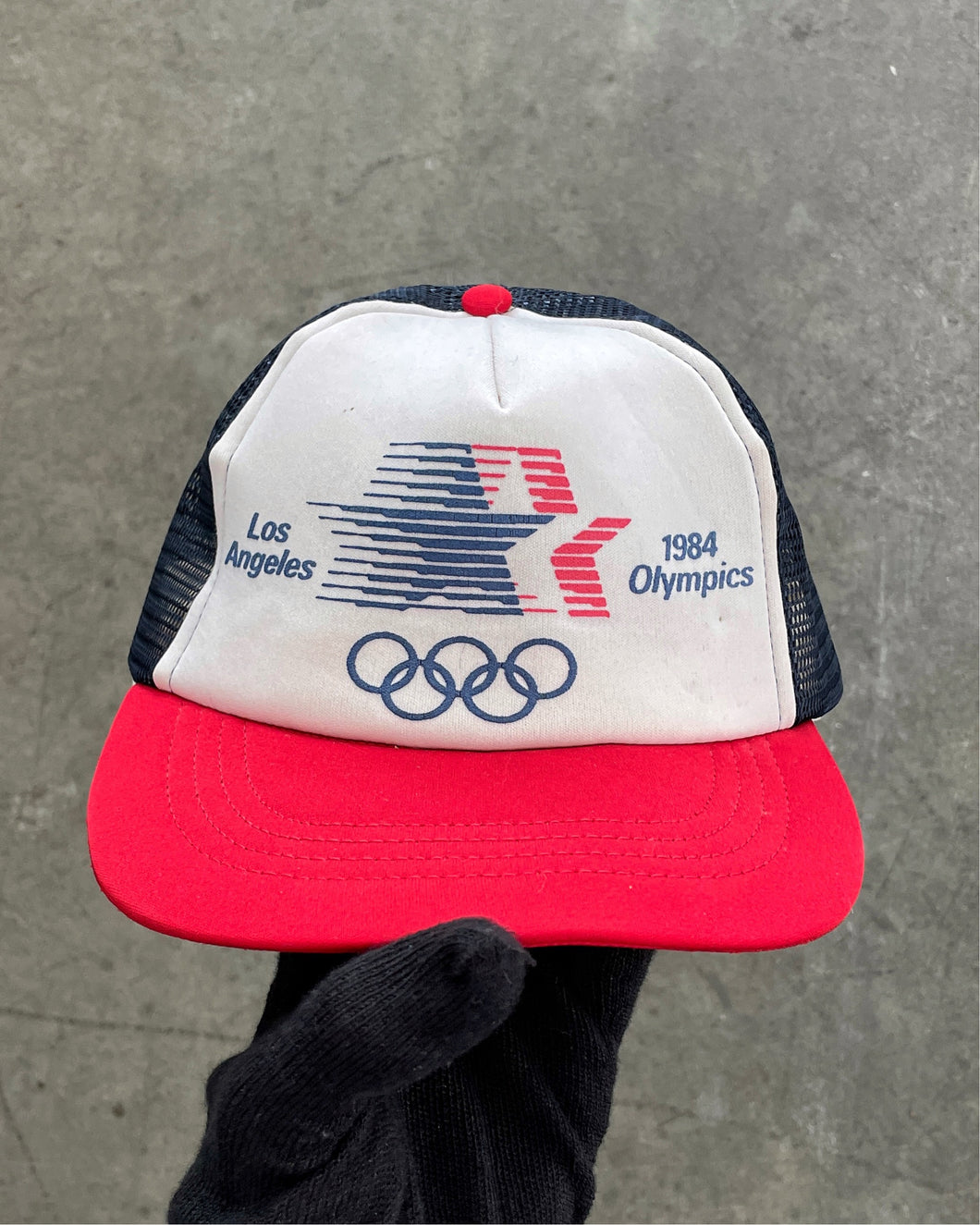 “LOS ANGELES OLYMPICS” FOAM TRUCKER HAT - 1984