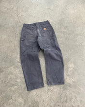 Load image into Gallery viewer, FADED DEEP GREY CARHARTT PANTS - 1990S
