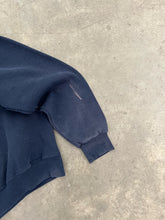Load image into Gallery viewer, SUN FADED NAVY BLUE “CAL” RUSSELL HOODIE - 1990S
