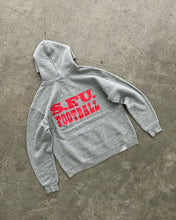 Load image into Gallery viewer, GREY “SFU FOOTBALL” RUSSELL HOODIE - 1980S
