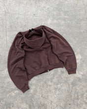 Load image into Gallery viewer, SUN FADED BROWN RUSSELL ZIP UP HOODIE - 1990S
