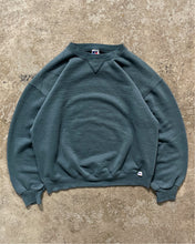 Load image into Gallery viewer, DEEP FOREST GREEN RUSSELL SWEATSHIRT - 1990S
