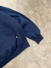 Load image into Gallery viewer, NAVY BLUE RUSSELL HOODIE - 1990S
