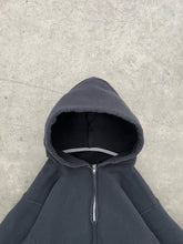 Load image into Gallery viewer, FADED BLACK RUSSELL ZIP UP HOODIE
