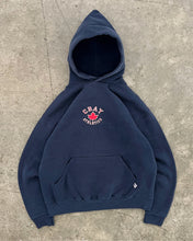 Load image into Gallery viewer, FADED NAVY BLUE “CBAY ATHLETICS” RUSSELL HOODIE - 1990S
