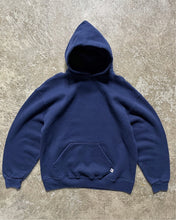 Load image into Gallery viewer, FADED NAVY BLUE RUSSELL HOODIE - 1990S
