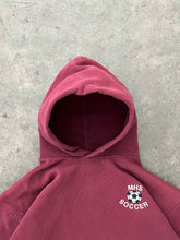 Load image into Gallery viewer, FADED MAROON “MHS SOCCER” LEE HEAVYWEIGHT HOODIE - 1990S
