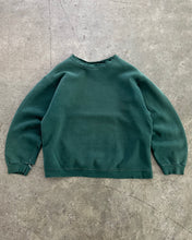 Load image into Gallery viewer, DISTRESSED &amp; FADED PINE GREEN SWEATSHIRT - 1990S
