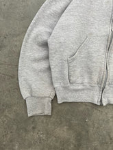Load image into Gallery viewer, HEATHER GREY RUSSELL ZIP UP HOODIE - 1990S
