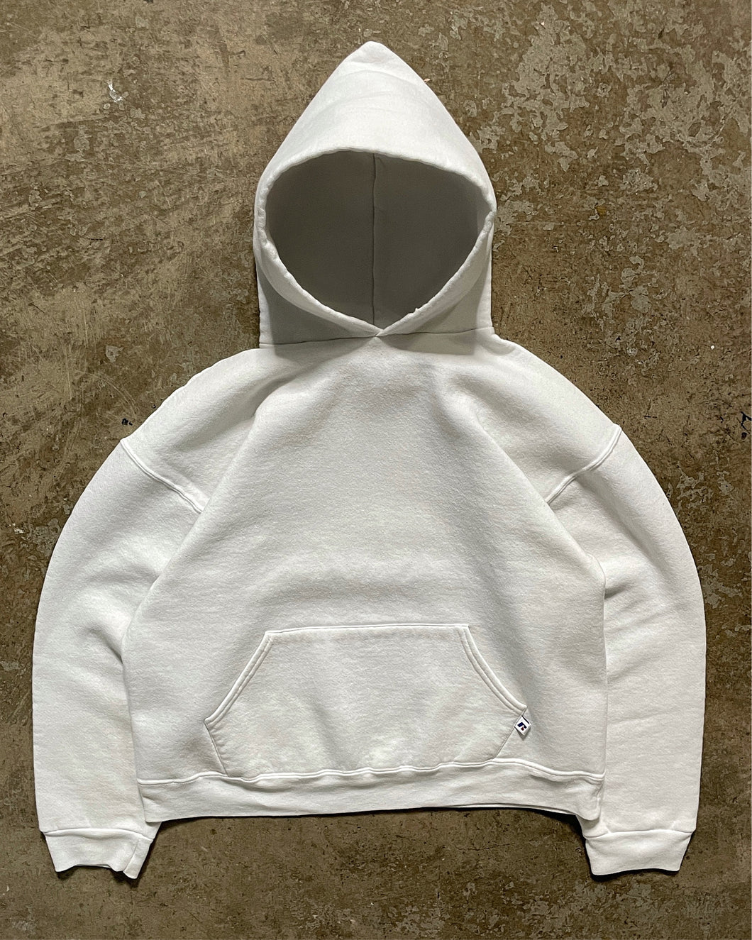 CLOUD WHITE RUSSELL HOODIE - 1990S
