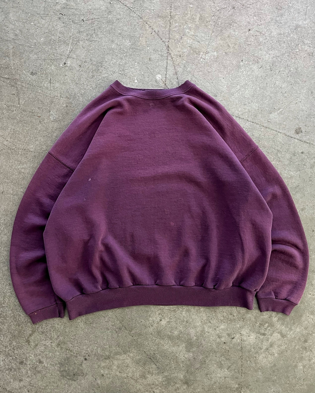 SUN FADED PURPLE SWEATSHIRT - 1990S