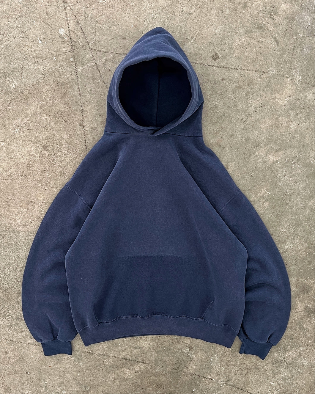 SUN FADED RUSSELL HOODIE - 1990S