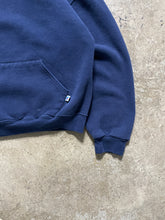 Load image into Gallery viewer, FADED NAVY BLUE RUSSELL PAINTERS HOODIE - 1990S
