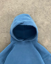 Load image into Gallery viewer, FADED SLATE BLUE RUSSELL HOODIE - 1990S
