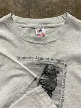 Load image into Gallery viewer, Single Stitch “Students Against Hunger” Tee - 1992
