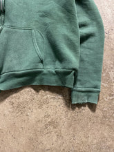 Load image into Gallery viewer, FADED PINE GREEN THERMAL LINED ZIP UP HOODIE - 1960S
