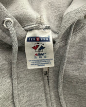 Load image into Gallery viewer, HEATHER GREY ZIP UP HOODIE - 1990S
