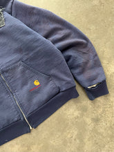 Load image into Gallery viewer, SUN FADED “SKINNY PUPPY” PUNK CARHARTT ZIP UP HOODIE - 1990S
