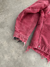 Load image into Gallery viewer, SUN FADED WINE RED CARHARTT DETROIT JACKET - 1990S
