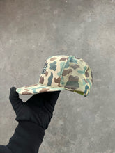 Load image into Gallery viewer, CAMOUFLAGED “REM STEEL” TRUCKER HAT - 1980S
