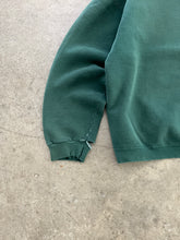 Load image into Gallery viewer, DISTRESSED &amp; FADED PINE GREEN SWEATSHIRT - 1990S

