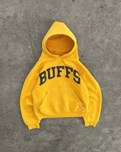Load image into Gallery viewer, FADED YELLOW “BUFFS” RUSSELL HOODIE - 1990S
