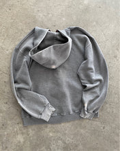 Load image into Gallery viewer, SUN FADED GREY RUSSELL ZIP UP HOODIE - 1990S
