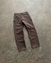 Load image into Gallery viewer, FADED BROWN CARHARTT DOUBLE KNEE PANTS - 1990S
