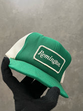 Load image into Gallery viewer, GREEN “REMINGTON” TRUCKER HAT - 1980S
