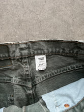 Load image into Gallery viewer, LEVI’S 550 ORANGE TAB FADED OLIVE GREEN JEANS - 1980S
