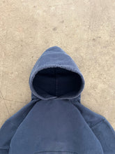 Load image into Gallery viewer, FADED NAVY BLUE HEAVYWEIGHT HOODIE - 1990S
