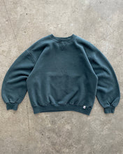 Load image into Gallery viewer, FADED DEEP FOREST GREEN RUSSELL SWEATSHIRT - 1990S
