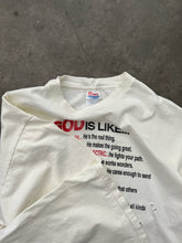 Load image into Gallery viewer, SINGLE STITCHED “GOD IS LIKE…” WHITE TEE - 1990S
