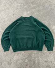 Load image into Gallery viewer, FADED FOREST GREEN RAGLAN SWEATSHIRT - 1980S
