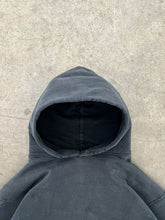 Load image into Gallery viewer, FADED BLACK HEAVYWEIGHT RUSSELL SIDE POCKET HOODIE - 1990S
