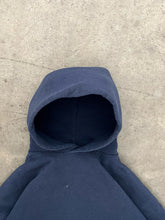 Load image into Gallery viewer, FADED NAVY BLUE PAINTERS RUSSELL HOODIE - 1990S
