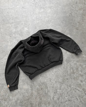 Load image into Gallery viewer, FADED BLACK HEAVYWEIGHT FIRE RESISTENT HOODIE - 1990S
