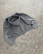 Load image into Gallery viewer, SUN FADED CEMENT GREY RUSSELL ZIP UP HOODIE - 1990S
