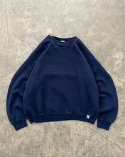 Load image into Gallery viewer, FADED NAVY BLUE RUSSELL SWEATSHIRT - 1990S
