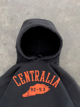 Load image into Gallery viewer, FADED BLACK “CENTRALIA” RUSSELL HOODIE - 1980S
